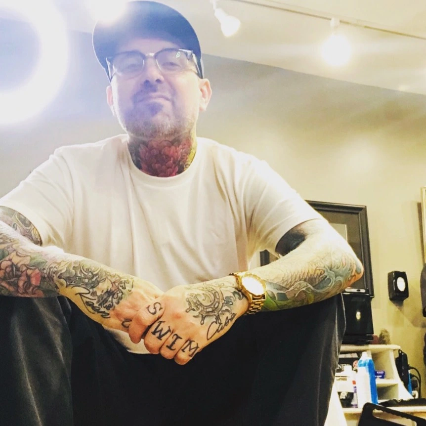 Mike Saeger, owner and barber